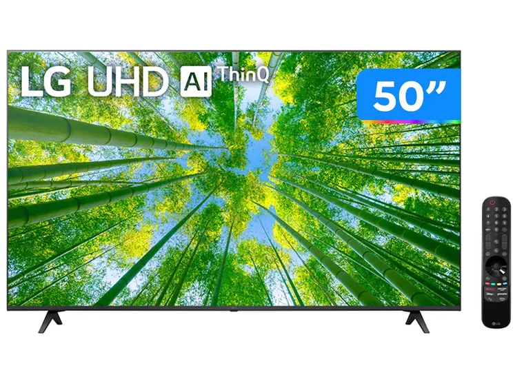 Smart TV 50” 4K LED LG 50UQ8050 AI Processor 